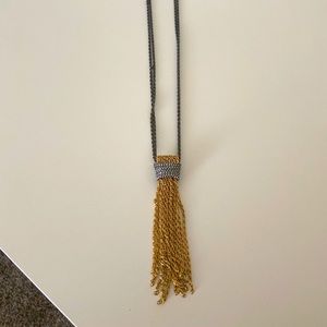 Stella & Dot Windsor Tassel Necklace